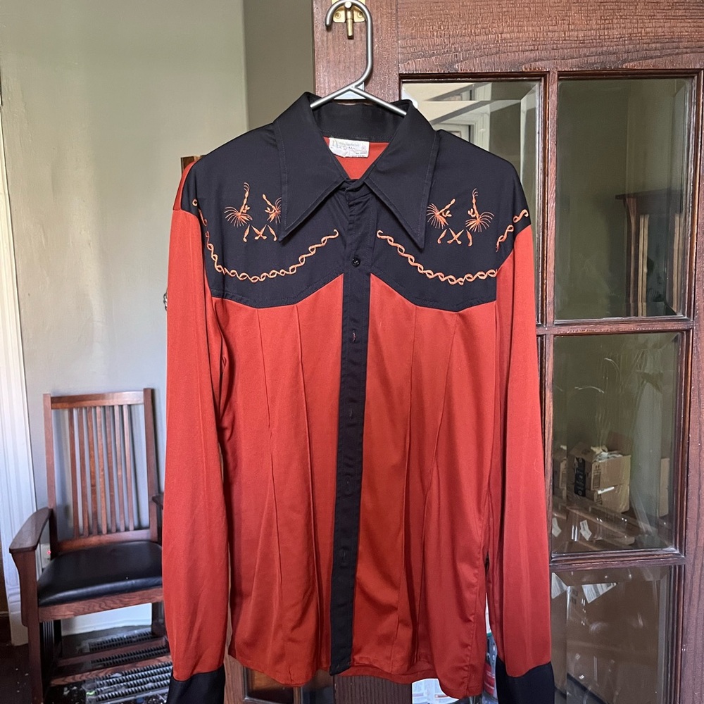 Western Shirt with Embroidery
